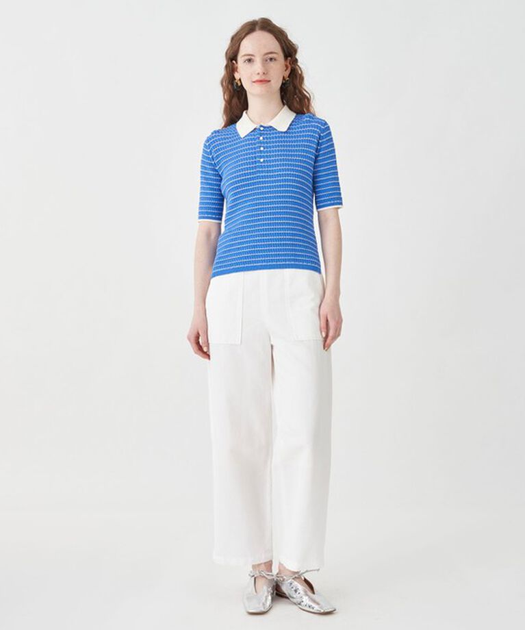 MACPHEE「コットンリネンツイル ストレートパンツ」|その他|