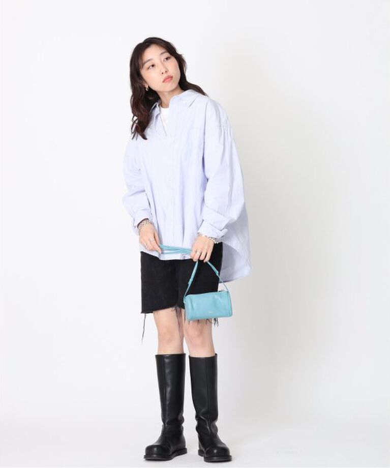  「【blancle/ ブランクレ】別注 S.LETHER Minimini tube」|ショルダー・メッセンジャー|