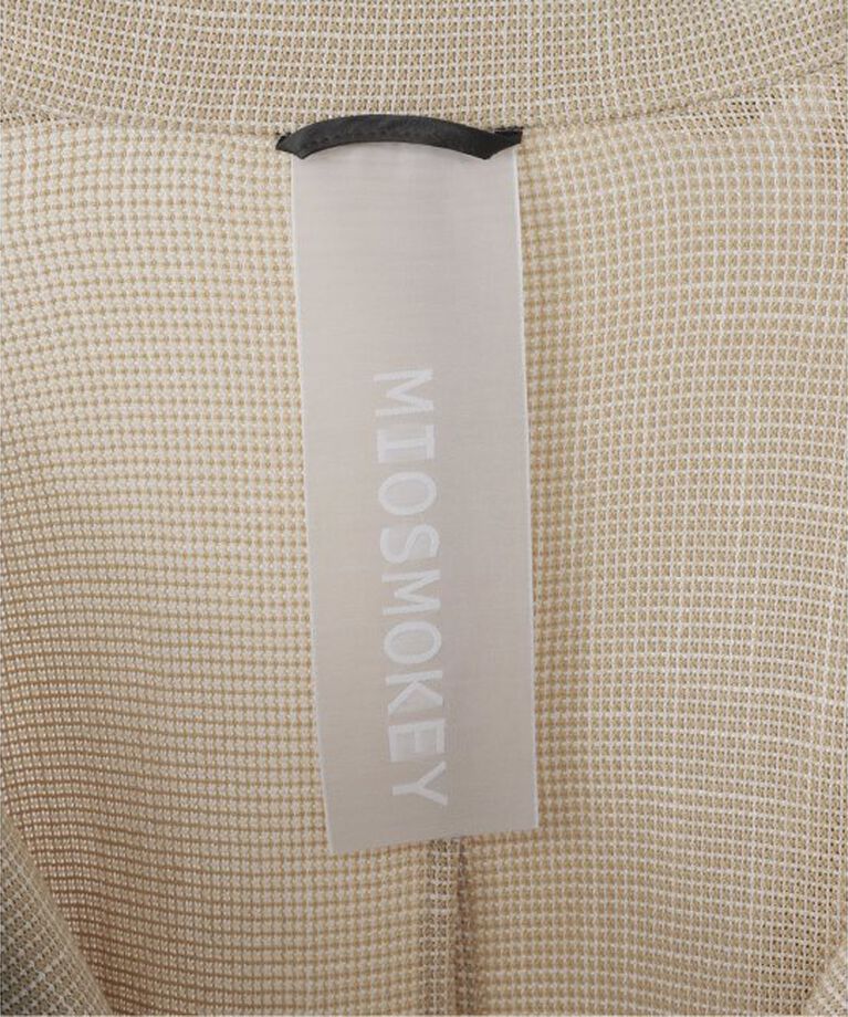  「MIOSMOKEY KARAMI JK LAPEL ST 251ST001-A：ブラウス」|シャツ・ブラウス|