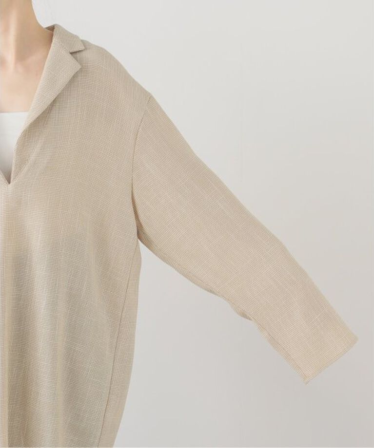  「MIOSMOKEY KARAMI JK LAPEL ST 251ST001-A：ブラウス」|シャツ・ブラウス|