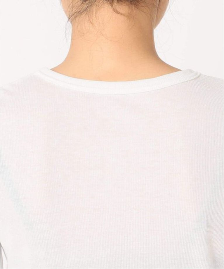 EMILYWEEK「《追加》パウダリーコットンプルオーバー（ホワイト）」|Tシャツ・カットソー|