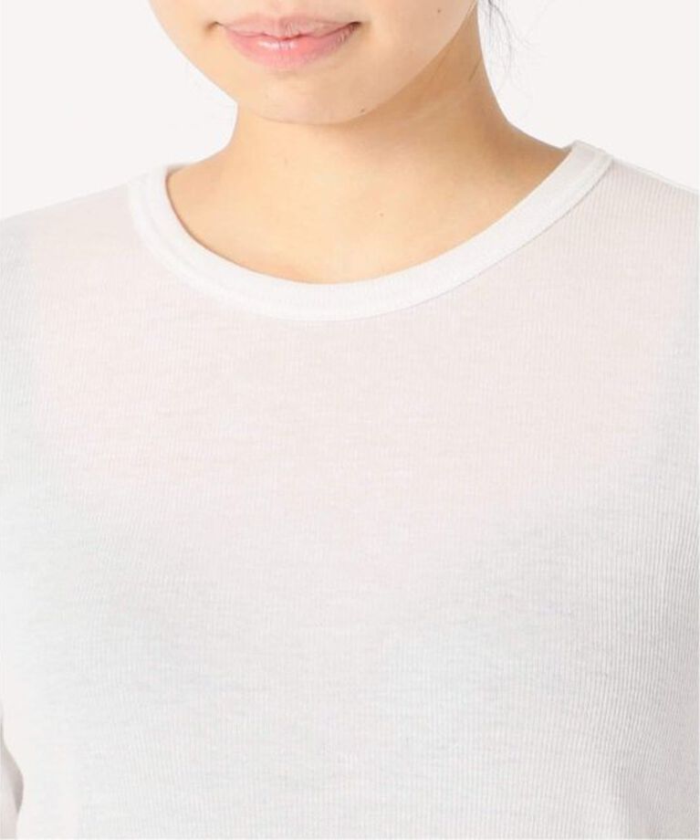 EMILYWEEK「《追加》パウダリーコットンプルオーバー（ホワイト）」|Tシャツ・カットソー|