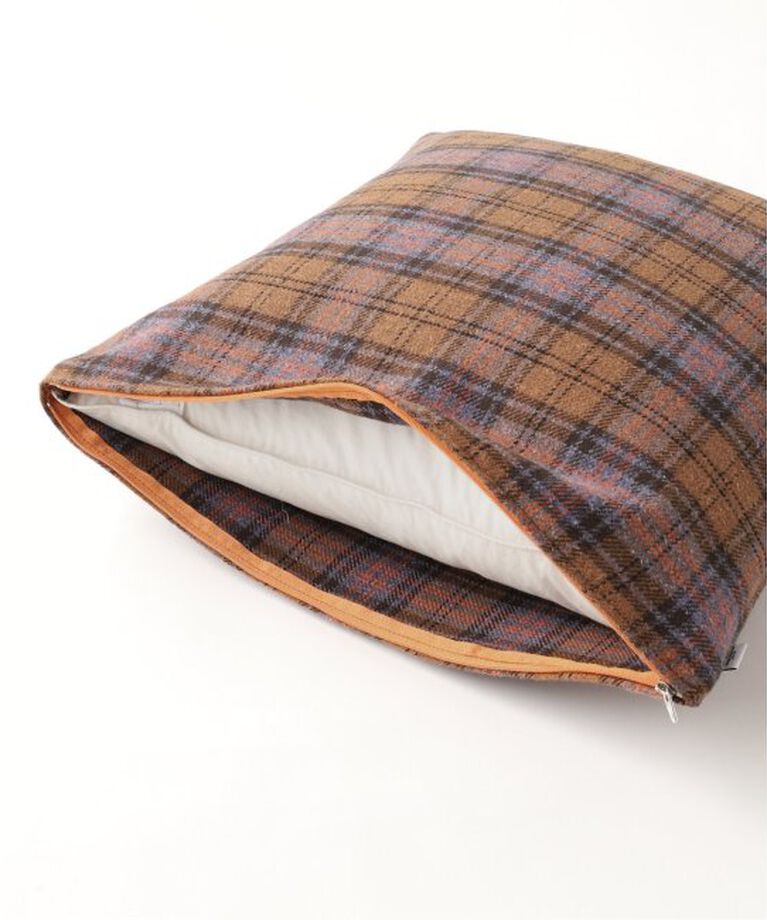 journal standard Furniture「CHECK CUSHION　クッションカバー 45cm角」|クッション・クッションカバー|
