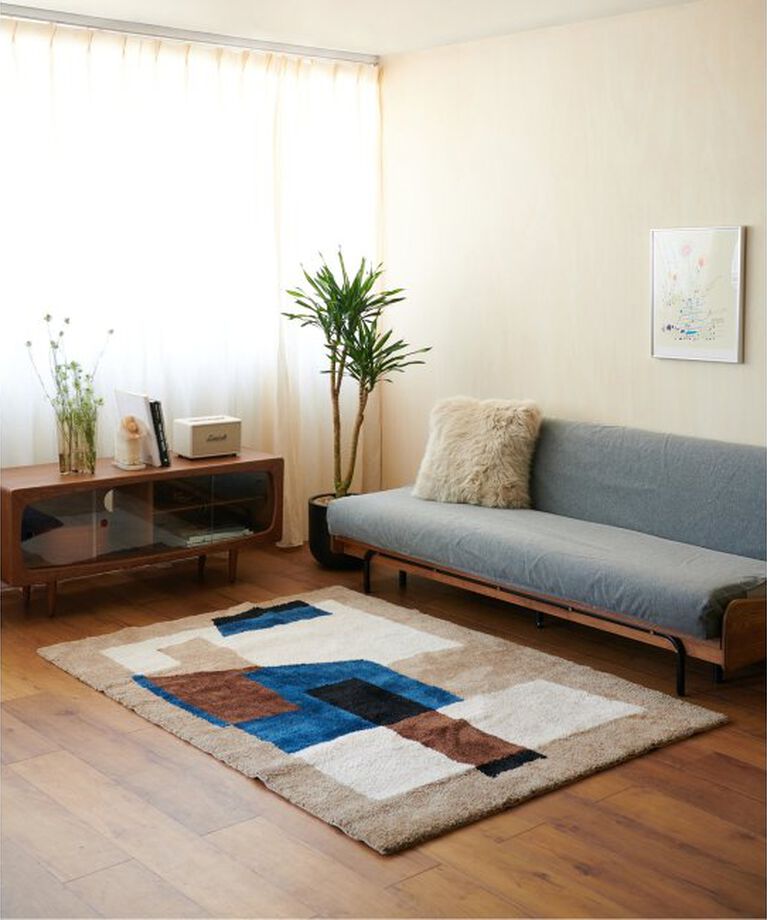 journal standard Furniture「《予約》GEOMETRIC RUG 140×200　ジオメトリックラグ」|その他|