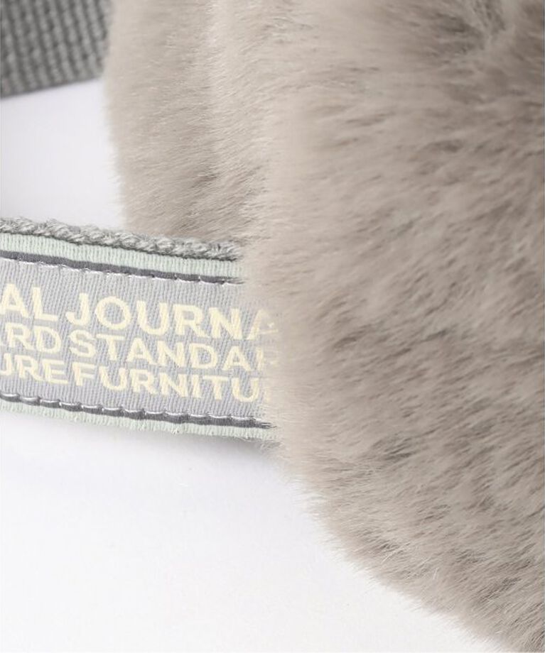 journal standard Furniture「24F1 TISSUE BOX CASE FUR　フェイクファー ティッシュボックス」|ダストボックス|