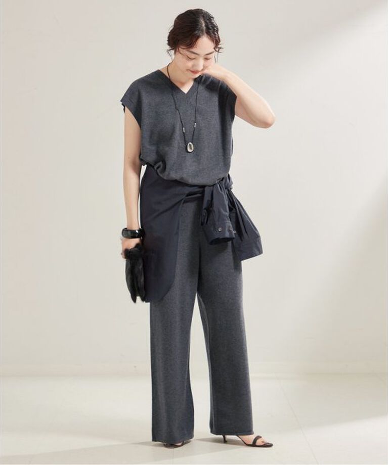 Plage「Wide Straight ニット パンツ」|その他|