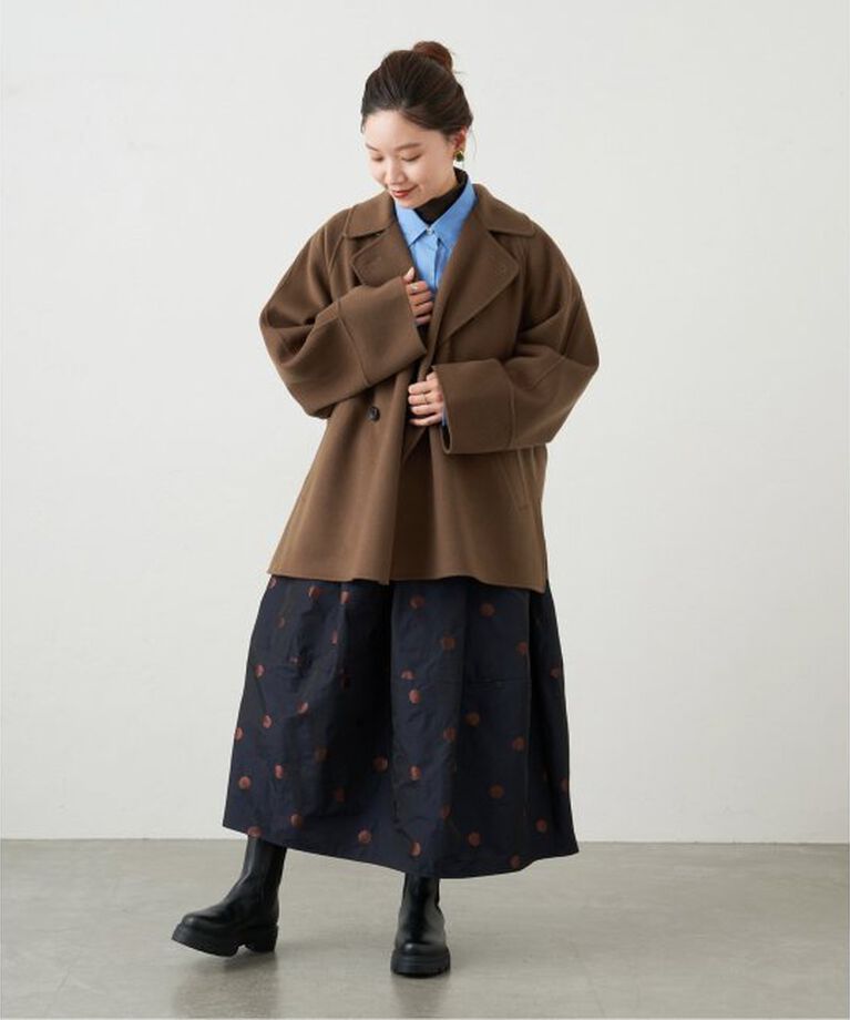 IENA「《追加》スーパー160ダブルフェイス ショートコート」|その他|