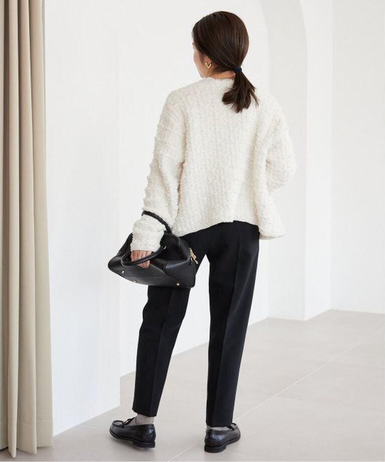 SLOBE IENA「《WEB限定》petiteハイウエストテーパードパンツ」|スラックス|