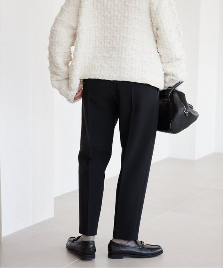 SLOBE IENA「《WEB限定》petiteハイウエストテーパードパンツ」|スラックス|