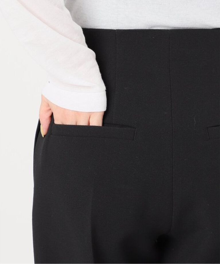 SLOBE IENA「《WEB限定》petiteハイウエストテーパードパンツ」|スラックス|