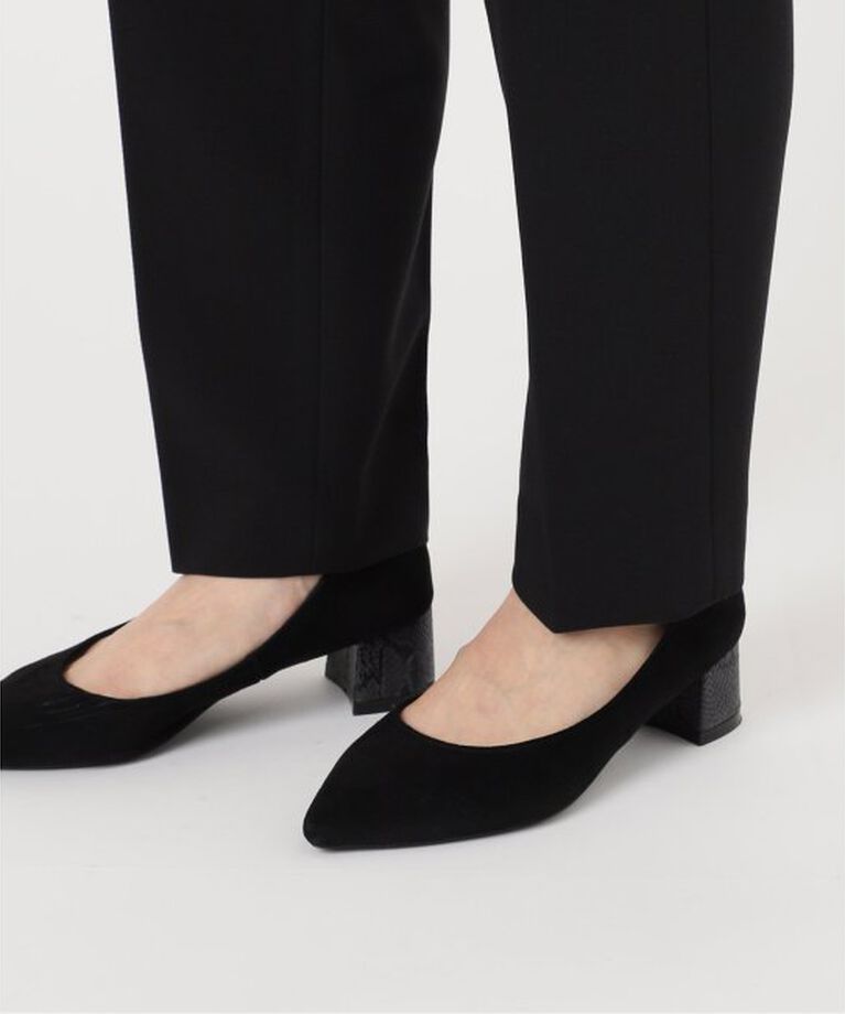 SLOBE IENA「《WEB限定》petiteハイウエストテーパードパンツ」|スラックス|