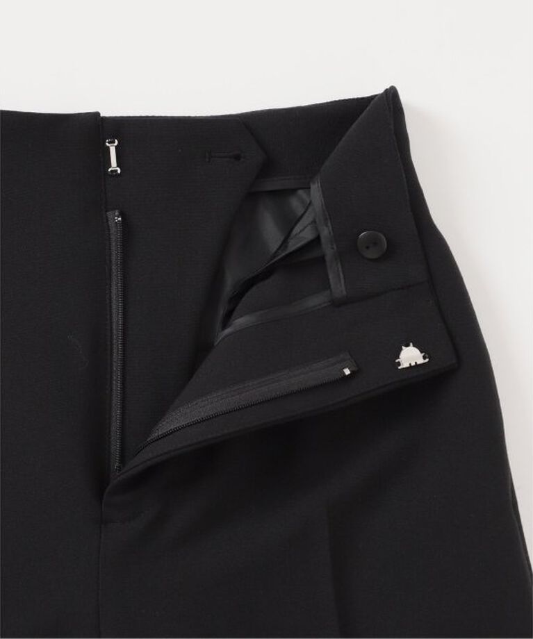 SLOBE IENA「《WEB限定》petiteハイウエストテーパードパンツ」|スラックス|