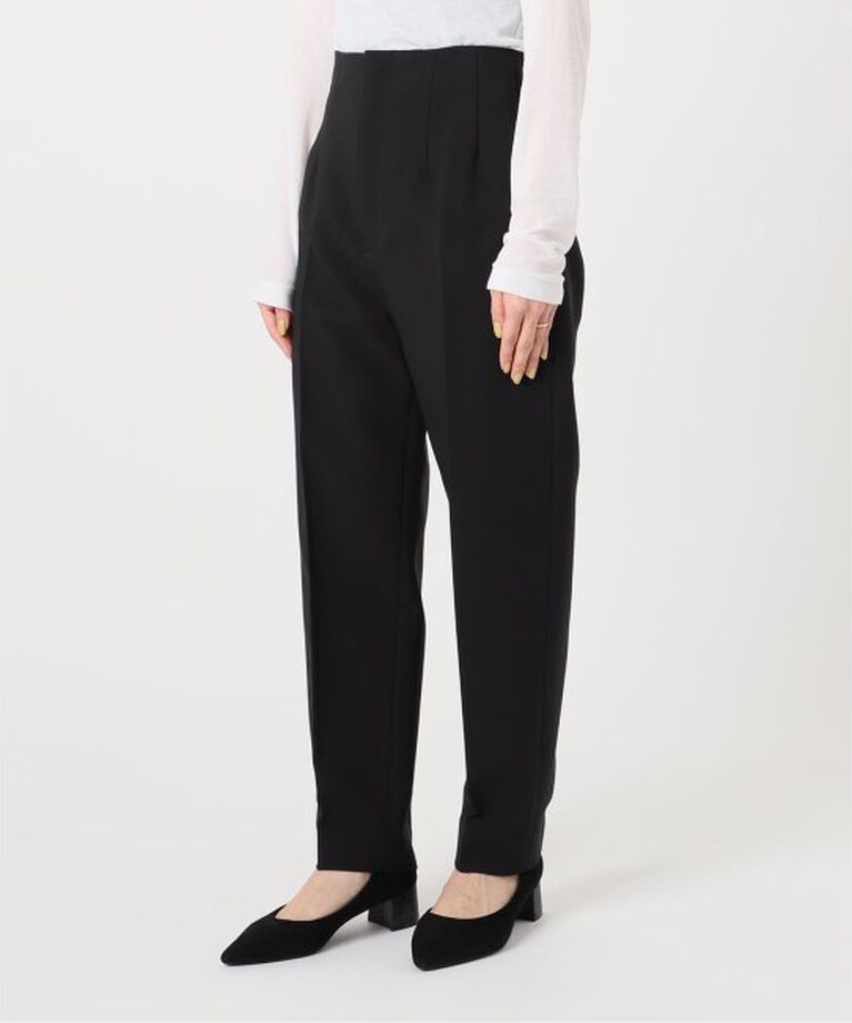 SLOBE IENA「《WEB限定》petiteハイウエストテーパードパンツ」|スラックス|