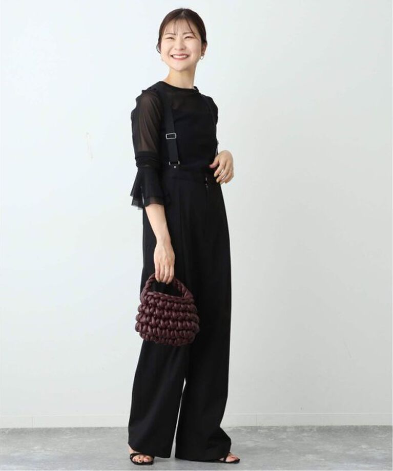 SLOBE IENA「《追加》ラッフルスリーブチュールプルオーバー」|Tシャツ・カットソー|