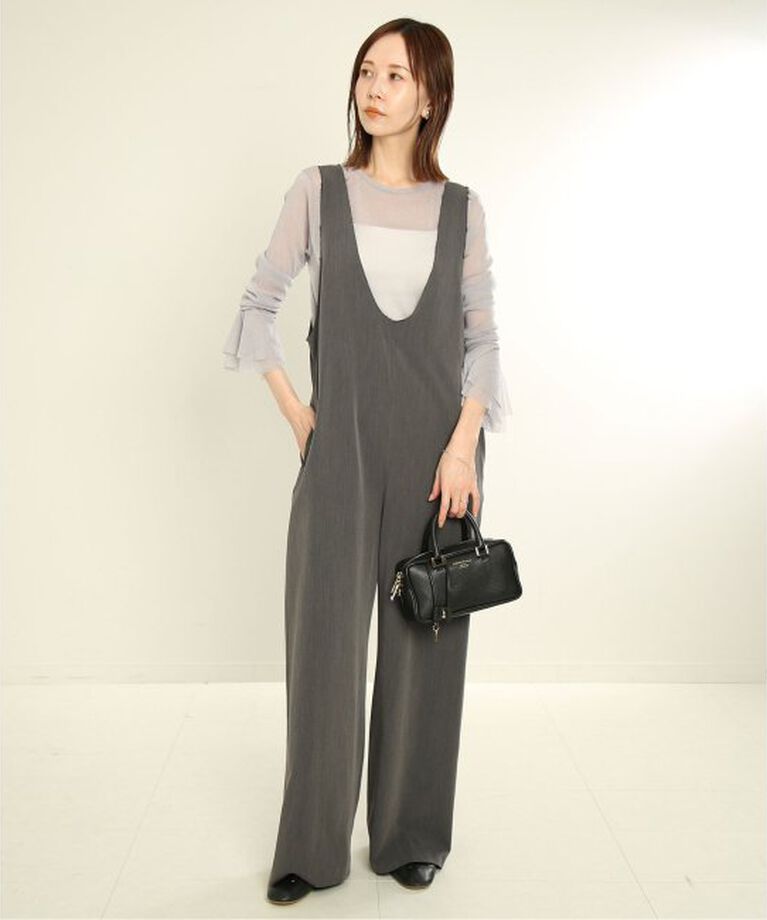SLOBE IENA「《追加》ラッフルスリーブチュールプルオーバー」|Tシャツ・カットソー|