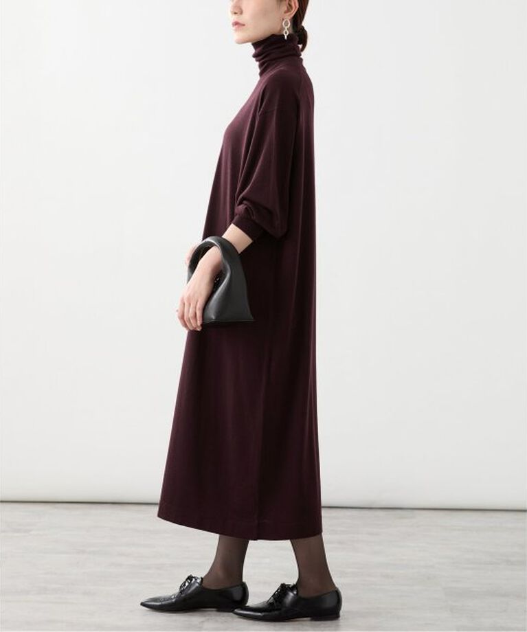 VERMEIL par iena「glowwool ニットタートルワンピース」|ワンピース|