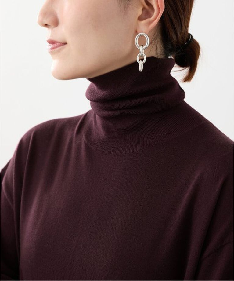 VERMEIL par iena「glowwool ニットタートルワンピース」|ワンピース|