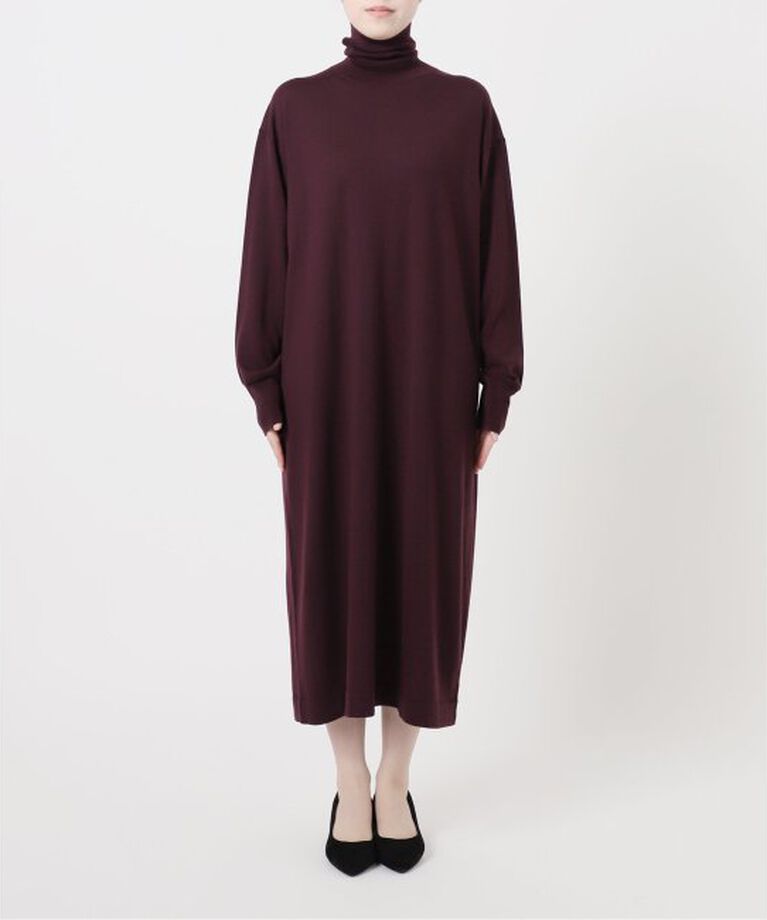 VERMEIL par iena「glowwool ニットタートルワンピース」|ワンピース|