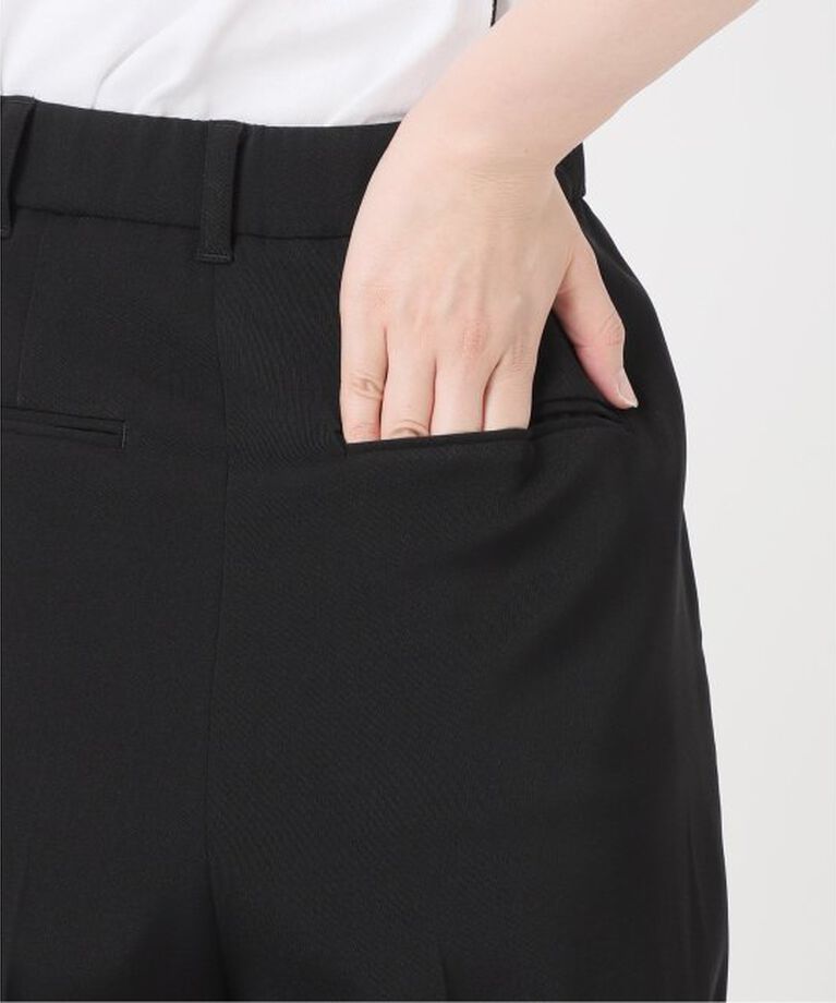 IENA「《追加3》サスペンダーツイルパンツ」|スラックス|