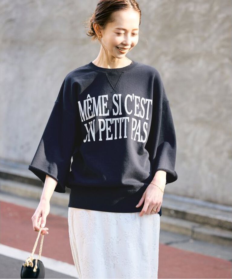 SLOBE IENA「MEME SI CEST 裏毛プルオーバー」|スウェット・ジャージ|