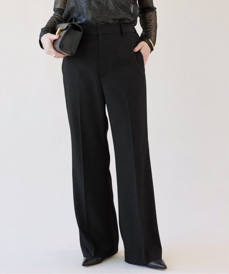 VERMEIL par iena「TAツイルストレートパンツ」|スラックス|