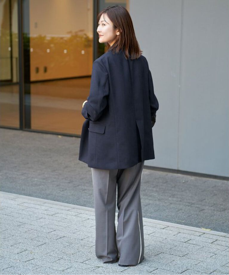 SLOBE IENA「《追加》リネンライクダブルブレストジャケット」|その他|