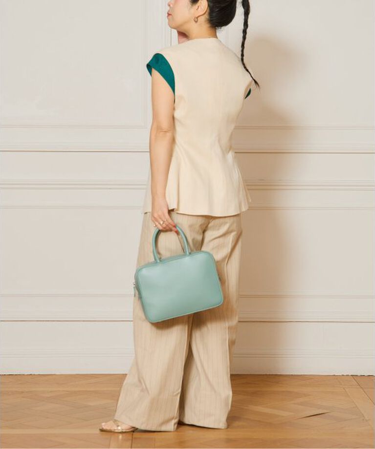 IENA LA BOUCLE「IENA LA BOUCLE Linen フレンチスリーブプルオーバー」|ニット・セーター|