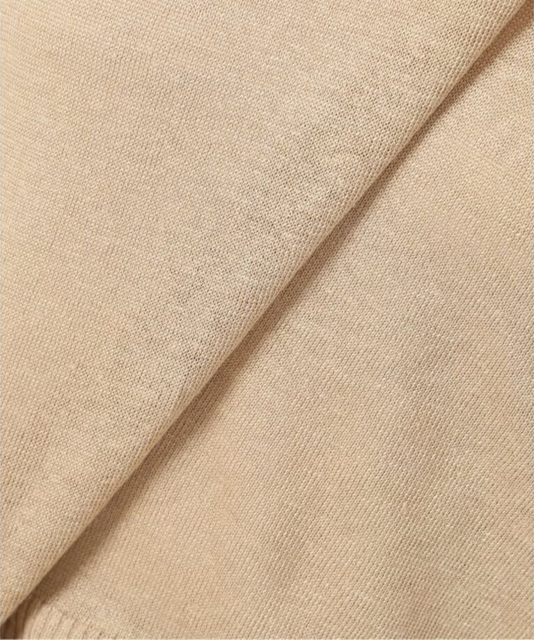 IENA LA BOUCLE「IENA LA BOUCLE Linen フレンチスリーブプルオーバー」|ニット・セーター|