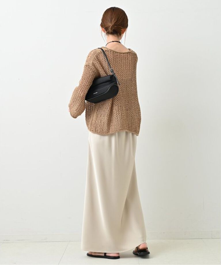 SLOBE IENA「《追加》LOGAN/ローガン SLOBE別注 メッシュプルオーバー LG-25SS09」|ニット・セーター|
