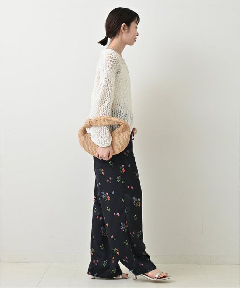 SLOBE IENA「《追加》LOGAN/ローガン SLOBE別注 メッシュプルオーバー LG-25SS09」|ニット・セーター|