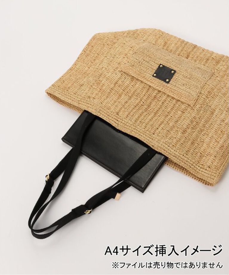 IENA LA BOUCLE「a point etc/アーポワン ウテセ AMABELLA GM バッグ」|かごバッグ|
