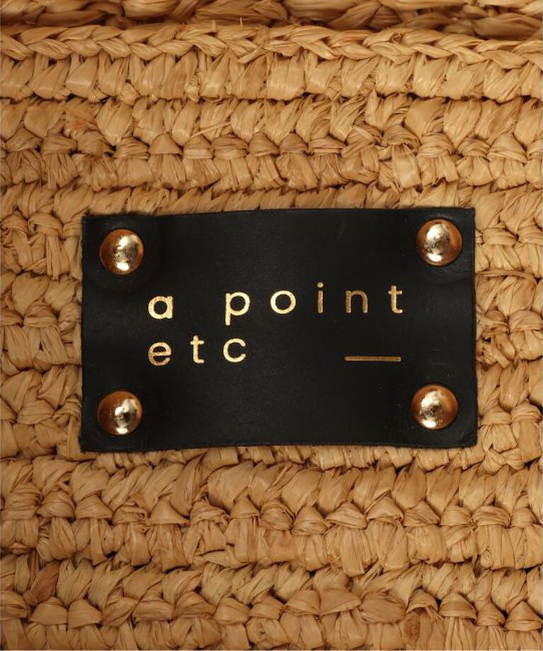 IENA LA BOUCLE「a point etc/アーポワン ウテセ AMABELLA GM バッグ」|かごバッグ|