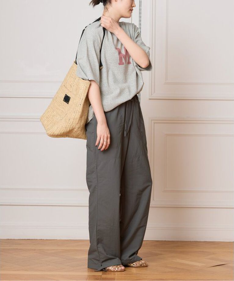 IENA LA BOUCLE「blurhms ROOTSTOCK/ブラームス ルーツストック PRINT Tシャツ BROOTS25S36E」|Tシャツ・カットソー|