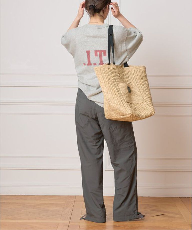 IENA LA BOUCLE「blurhms ROOTSTOCK/ブラームス ルーツストック PRINT Tシャツ BROOTS25S36E」|Tシャツ・カットソー|