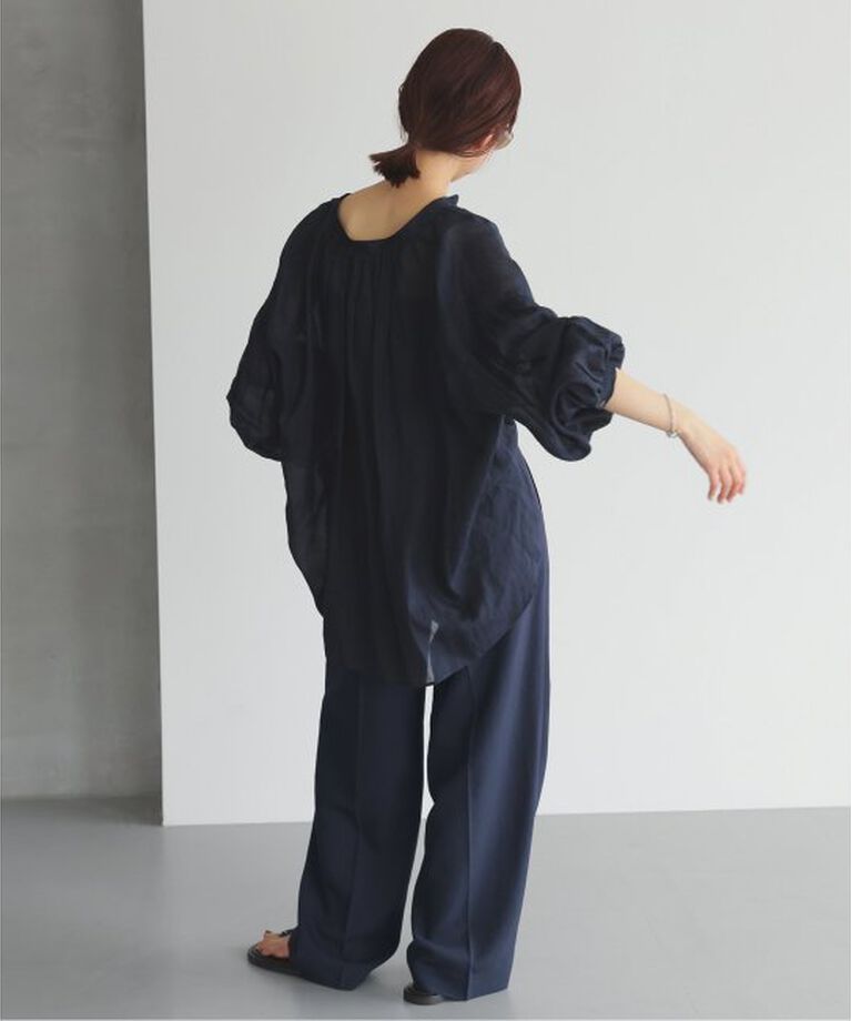 SLOBE IENA「《接触冷感/吸水速乾/UV機能》ウォッシャブルベルテットイージーパンツ」|その他|