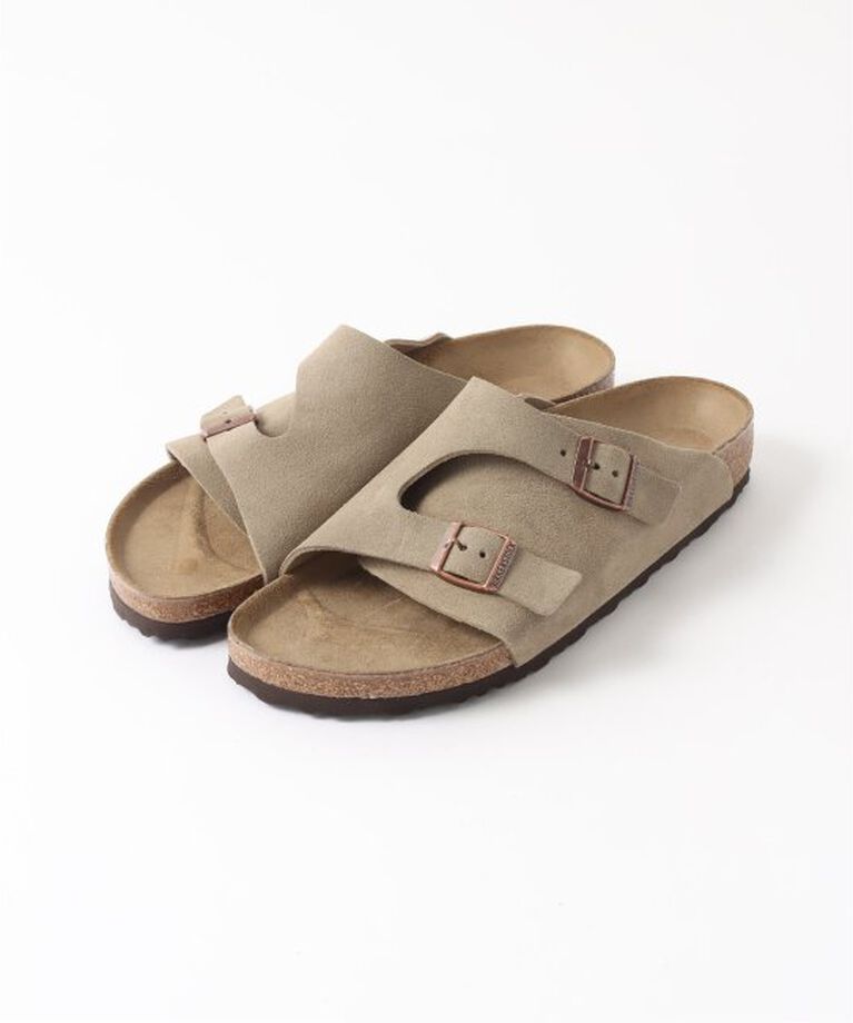 EDIFICE「BIRKENSTOCK (ビルケンシュトック) ZURICH TAUPE SUEDE 50463」|サンダル|ベージュ