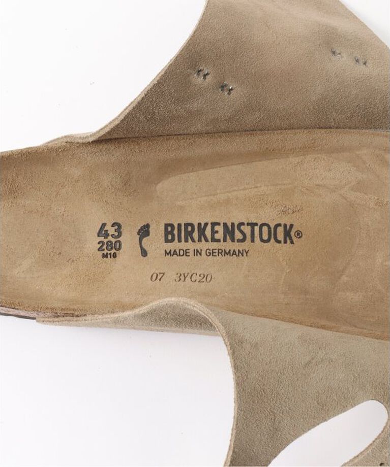 EDIFICE「BIRKENSTOCK (ビルケンシュトック) ZURICH TAUPE SUEDE 50463」|サンダル|