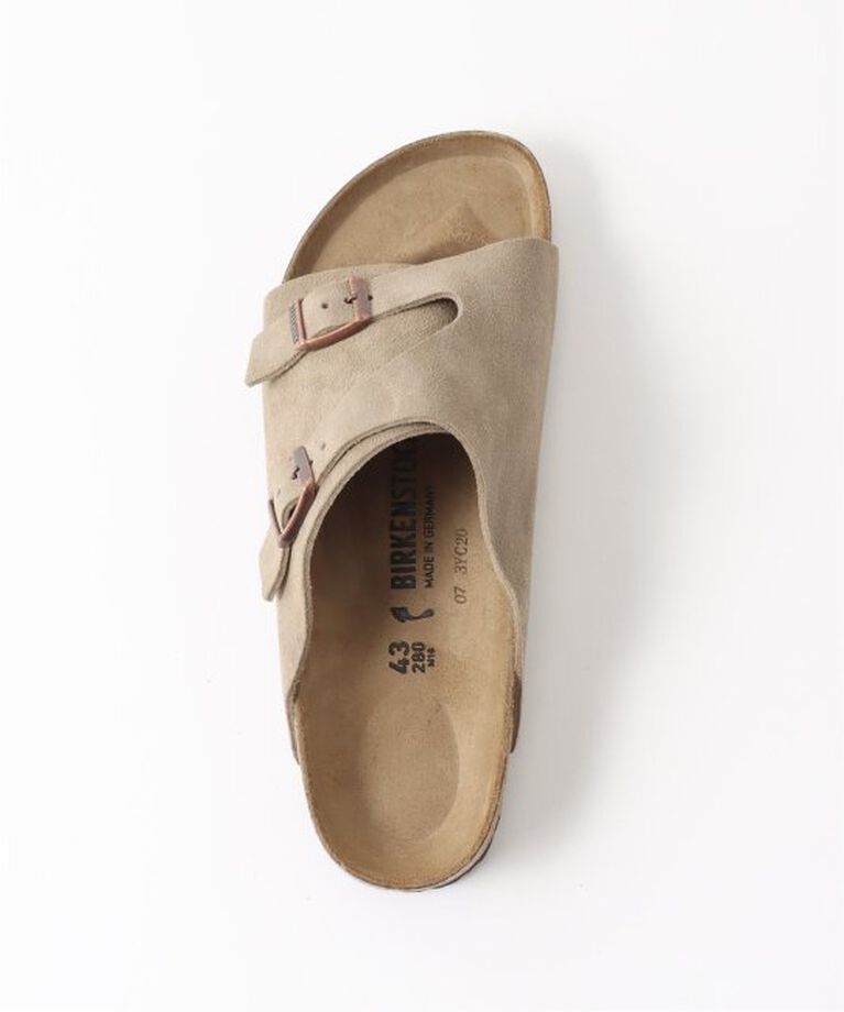 EDIFICE「BIRKENSTOCK (ビルケンシュトック) ZURICH TAUPE SUEDE 50463」|サンダル|
