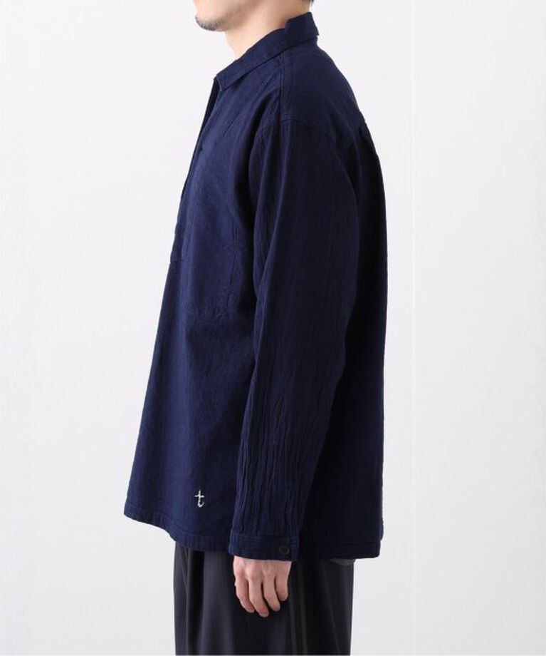 EDIFICE「tatamass(タタマス) INDIGO PULLOVER」|シャツ・ブラウス|