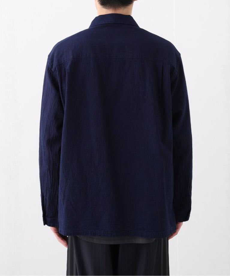 EDIFICE「tatamass(タタマス) INDIGO PULLOVER」|シャツ・ブラウス|