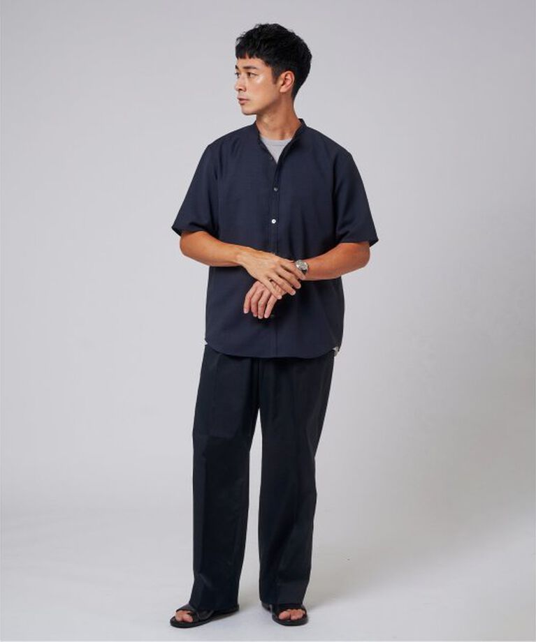 EDIFICE「"MULTI FUNCTION" ツイル ワイドパンツ」|スラックス|