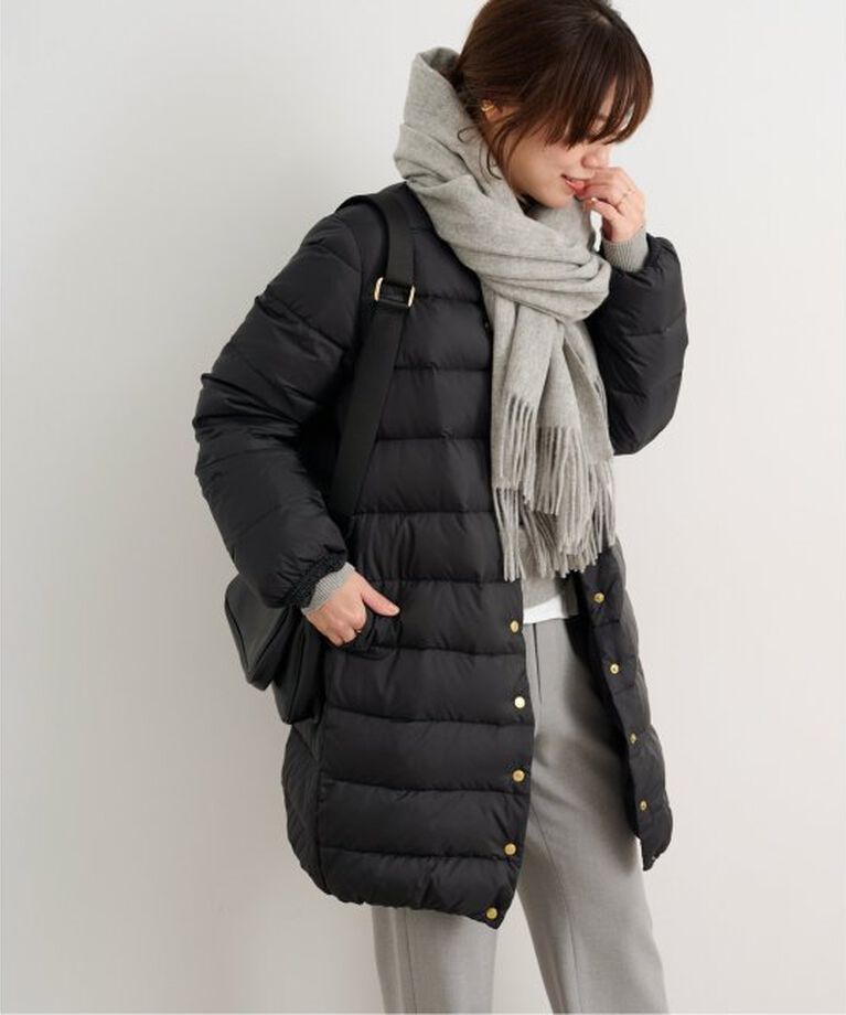 JOURNAL STANDARD relume「《追加》【TRADITIONAL WEATHERWEAR】 ARKLEY LONG DOWN PA：ダウンコート」|ダウン|ブラック