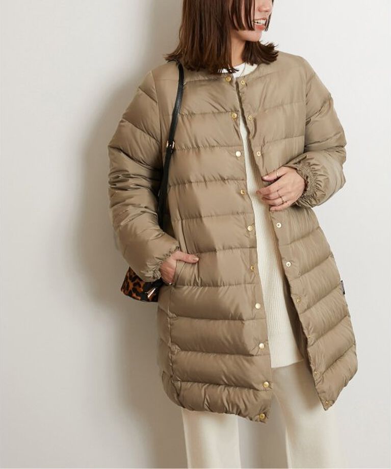 JOURNAL STANDARD relume「《追加》【TRADITIONAL WEATHERWEAR】 ARKLEY LONG DOWN PA：ダウンコート」|ダウン|ベージュ