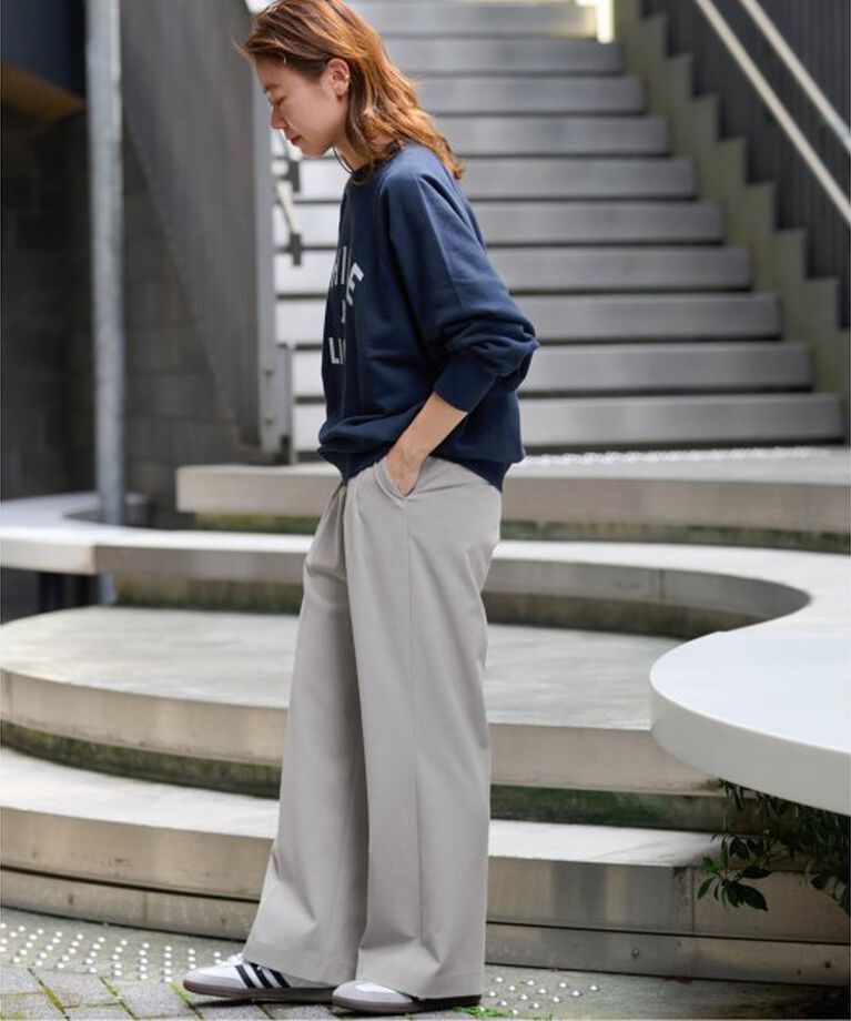 JOURNAL STANDARD relume「《追加2》スムースフレアタックパンツ」|スラックス|