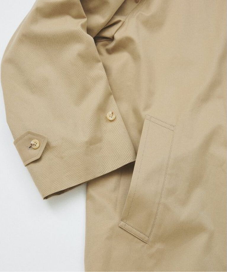 JOURNAL STANDARD「Aquascutum for JOURNAL STANDARD EX Aqua5 COTTON BALMACHAN COAT」|ステンカラーコート|