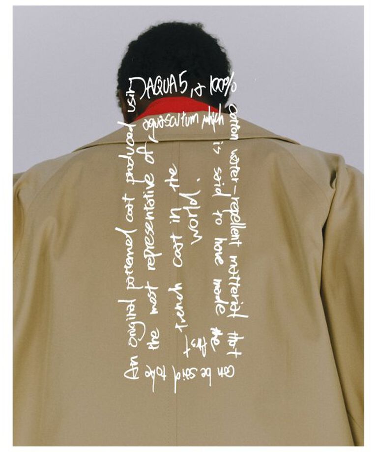 JOURNAL STANDARD「Aquascutum for JOURNAL STANDARD EX Aqua5 COTTON BALMACHAN COAT」|ステンカラーコート|