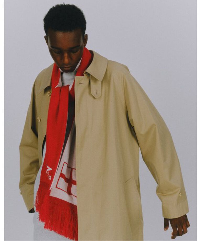JOURNAL STANDARD「Aquascutum for JOURNAL STANDARD EX Aqua5 COTTON BALMACHAN COAT」|ステンカラーコート|