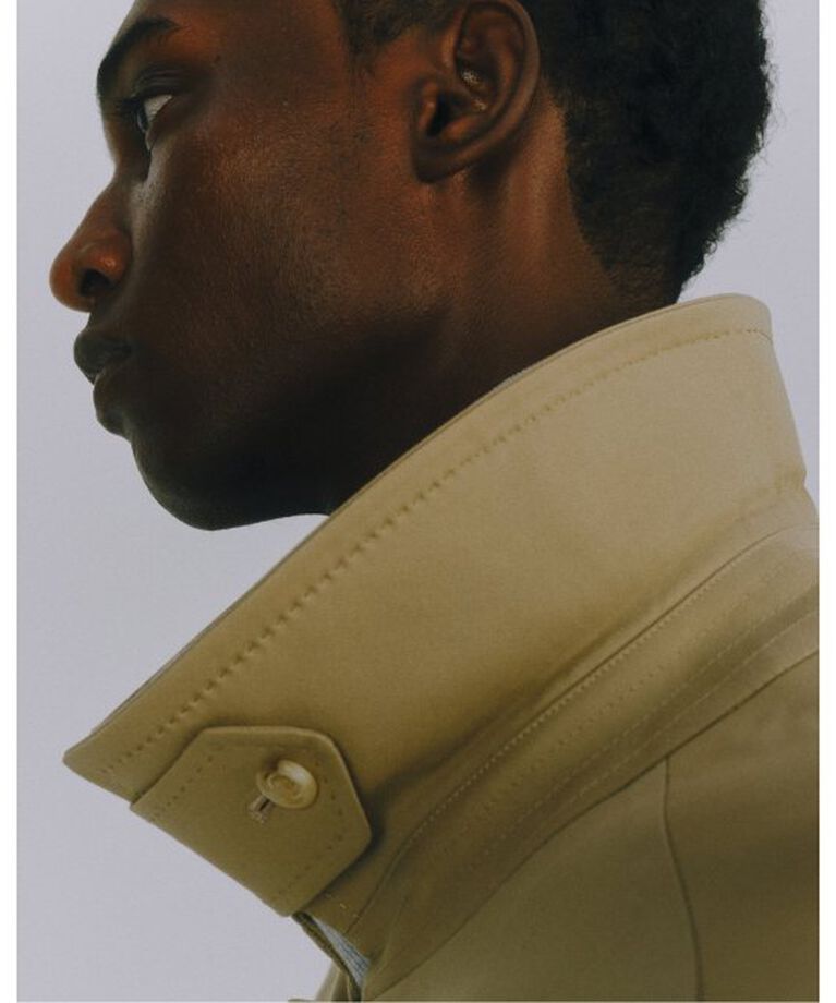 JOURNAL STANDARD「Aquascutum for JOURNAL STANDARD EX Aqua5 COTTON BALMACHAN COAT」|ステンカラーコート|