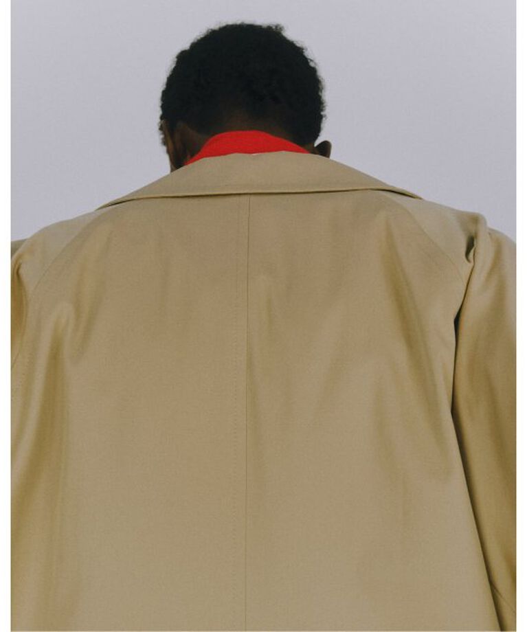 JOURNAL STANDARD「Aquascutum for JOURNAL STANDARD EX Aqua5 COTTON BALMACHAN COAT」|ステンカラーコート|