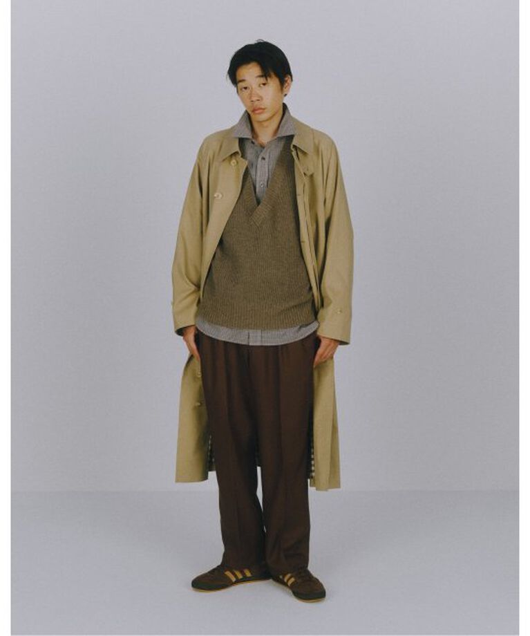JOURNAL STANDARD「Aquascutum for JOURNAL STANDARD EX Aqua5 COTTON BALMACHAN COAT」|ステンカラーコート|